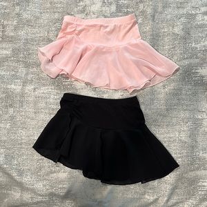 Ballet cover up skirts by Bloch size 8-10 selling together or separately
